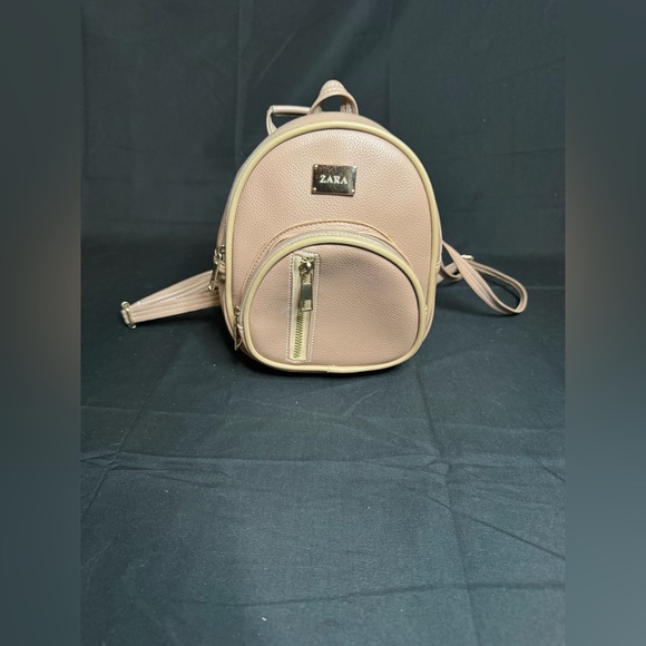 Zara Handbags - Zara Pink Mini Backpack